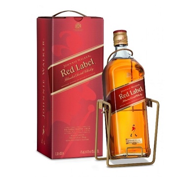 WHISKY ESCOCES JOHNNIE WALKER RED LABEL 3 LITROS