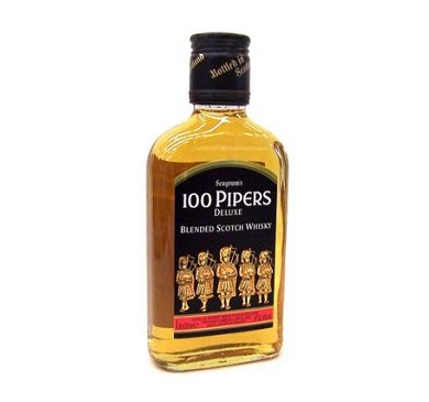 WHISKY ESCOCES 100 PIPERS 200 ML