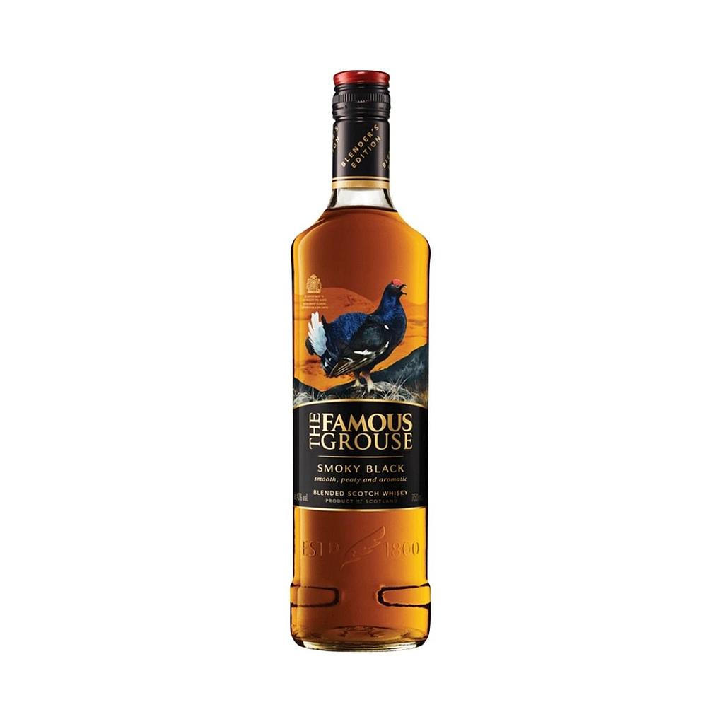 WHISKY ESCOCES THE FAMOUS GROUSE SMOKY BLACK 700 ML