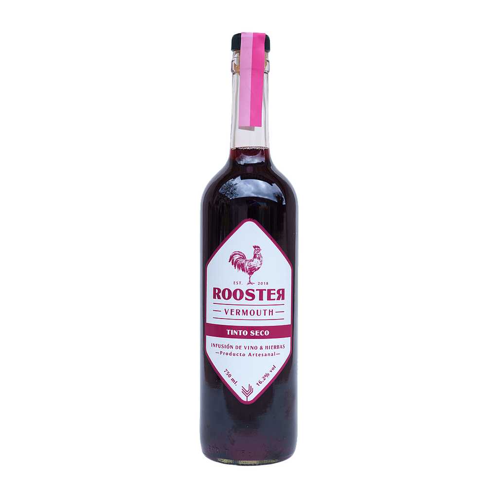 VERMOUTH ROOSTER TINTO SECO 750 ML