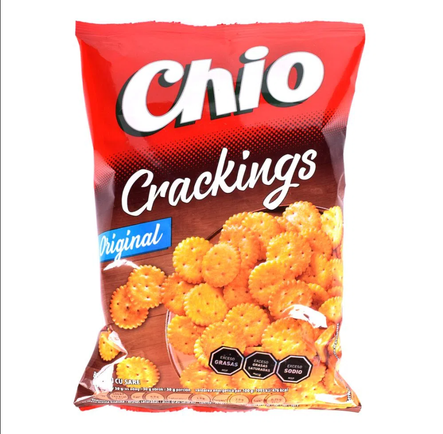 SALADITO CHIO CRACKING ORIGINAL 100 GRAMOS